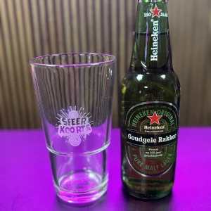 Bierglas met logo of tekst