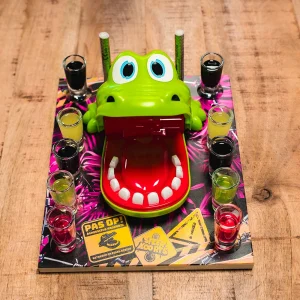 Kroko Shot Spel - Safari danger paars