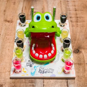 Kroko Shot Spel - Shotje voor de sfeer wit