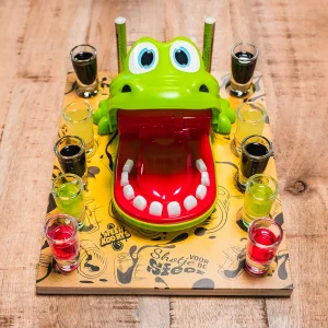 Kroko Shot Spel - Shotje voor de sfeer geel